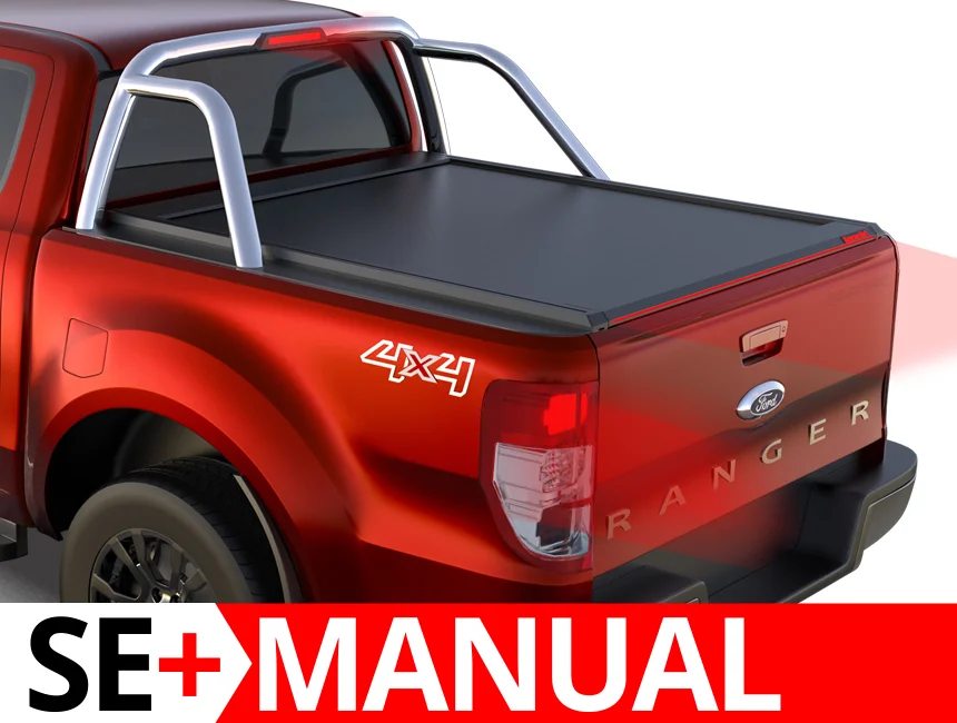 Cobertura Top Roll SE+ Manual "Tessera 4x4" Ford Ranger (Cabine Dupla) de 2012 a 2022 - Image 5