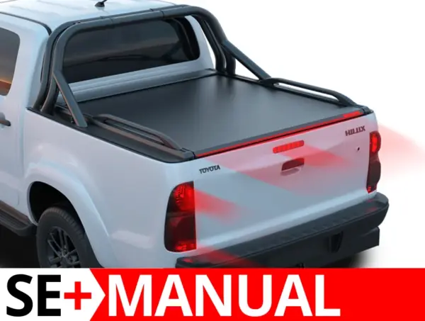 Cobertura Top Roll SE+ Manual "Tessera 4x4" Toyota Hilux Vigo (Cabine Dupla - OEM Roll-Bar) 03/2005 a 06/2016