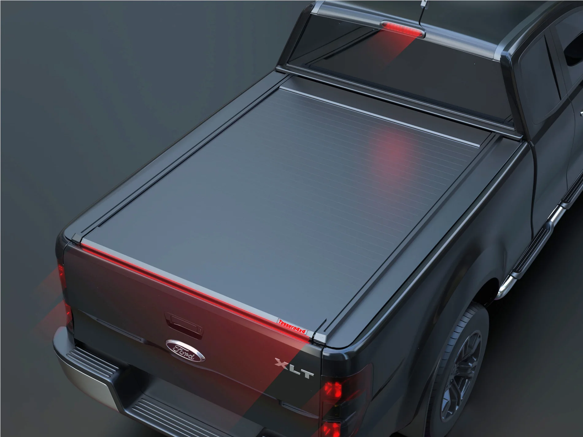 Cobertura Top Roll SE+ Manual "Tessera 4x4" Ford Ranger (Extra-Cab) de 2012 a 2022 - Image 4
