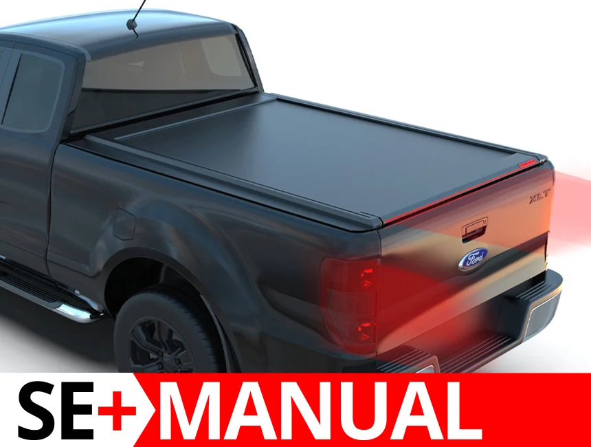 Cobertura Top Roll SE+ Manual "Tessera 4x4" Ford Ranger (Extra-Cab) de 2012 a 2022